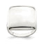 Square Ring in Sterling Silver, Size 6–8 - Sophia Jewelers
