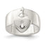 Sterling Silver Dangle Lock Ring