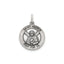 Antique Round St. Andrew Medal in Sterling Silver - Sophia Jewelers
