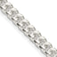 Sterling Silver Diamond-Cut Curb Chain Necklace 5mm