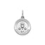 Round Confirmation Medal in Sterling Silver - Sophia Jewelers