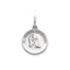 Round 1st Communion-Spanish Medal in Sterling Silver - Sophia Jewelers