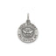 Antique Round Holy Spirit Medal in Sterling Silver - Sophia Jewelers
