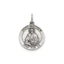 Antique Round St. Matthew Medal in Sterling Silver - Sophia Jewelers