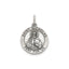 Antique Round St. Nicholas Medal in Sterling Silver - Sophia Jewelers