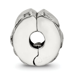 Sterling Silver Reflections Hinged Hearts Clip Bead