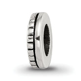 Sterling Silver Reflections Notched Spacer Bead