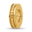 Sterling Silver Reflections Gold-plated Spacer Bead