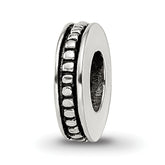 Sterling Silver Reflections Notched Spacer Bead