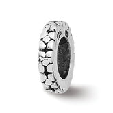 Sterling Silver Reflections Floral Spacer Bead