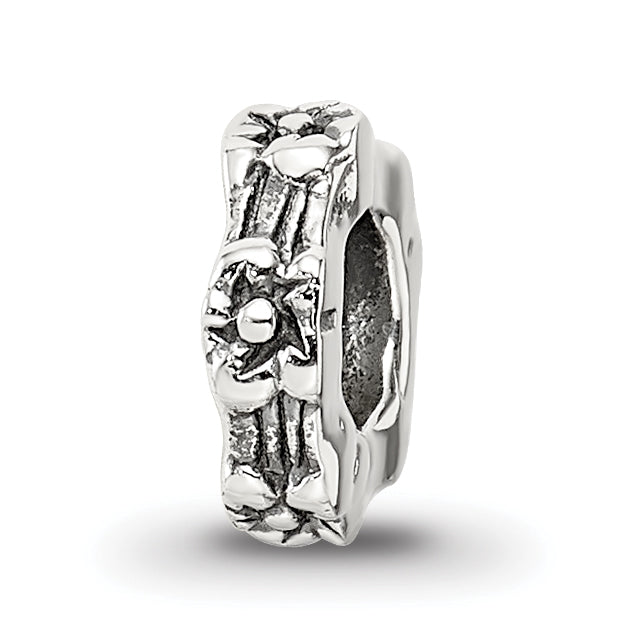 Sterling Silver Reflections Floral Spacer Bead