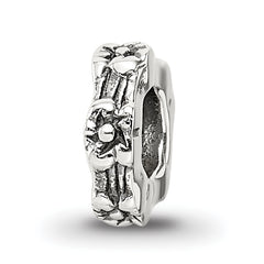 Sterling Silver Reflections Floral Spacer Bead