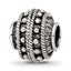 Sterling Silver Reflections Decorative Bali Bead
