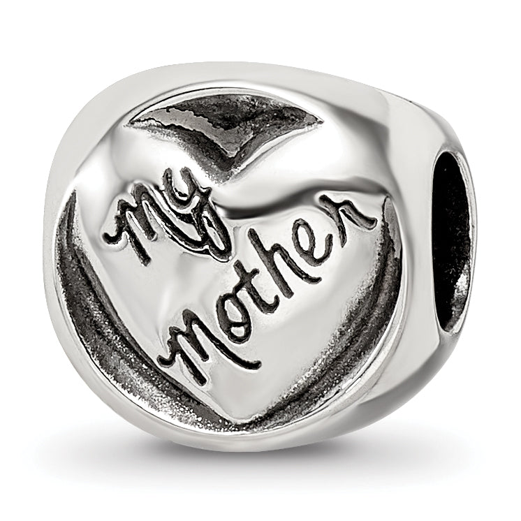 Sterling Silver Reflections My Mother My Friend Trilogy Bead