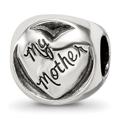 Sterling Silver Reflections My Mother My Friend Trilogy Bead