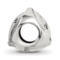 Sterling Silver Reflections Faith Hope Love Trilogy Bead