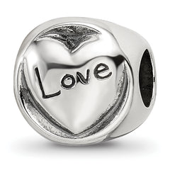 Sterling Silver Reflections Faith Hope Love Trilogy Bead