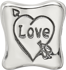 Sterling Silver Reflections Love Marriage Family Trilogy Bead