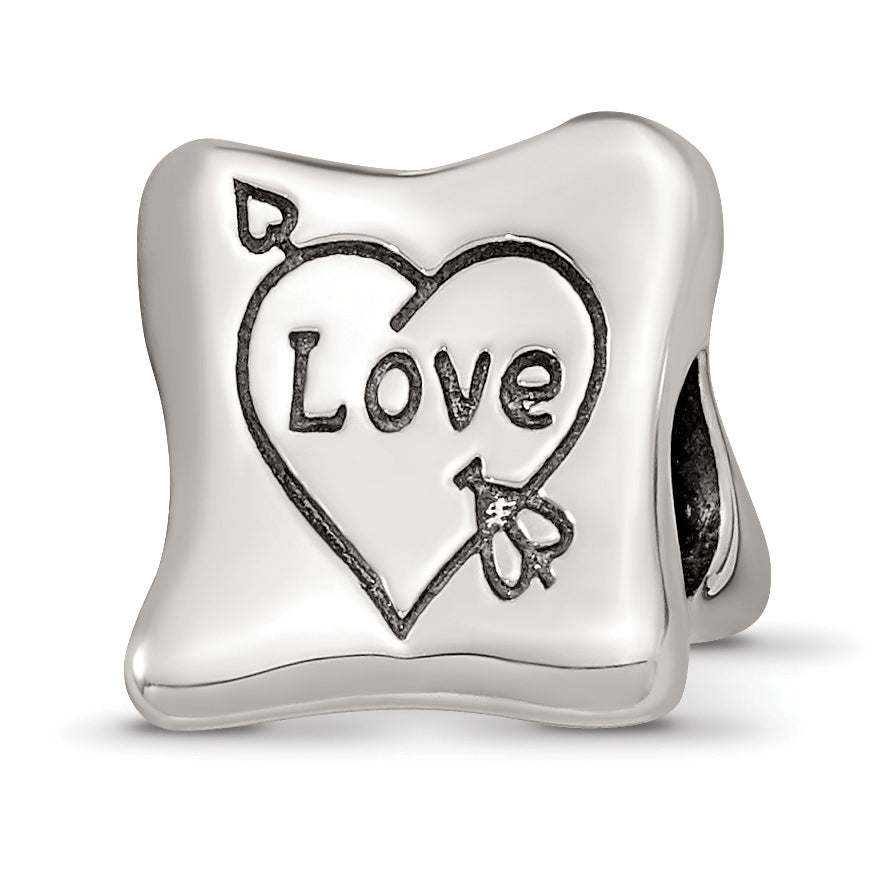 Sterling Silver Reflections Love Marriage Family Trilogy Bead