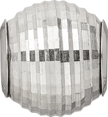 Sterling Silver Reflections Diamond Cut Bead