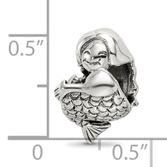 Sterling Silver Reflections Mermaid Bead
