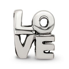 Sterling Silver Reflections LOVE Bead