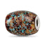 Reflection Beads Sterling Silver Multi-Color Glitter Desert Sunset Fenton Glass Bead - Sophia Jewelers