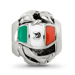 Sterling Silver Reflections Enameled Mexico Theme Bead