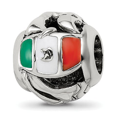 Sterling Silver Reflections Enameled Mexico Theme Bead