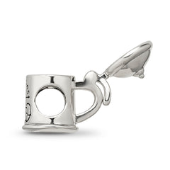 Sterling Silver Reflections Octoberfest Beer Stein Bead