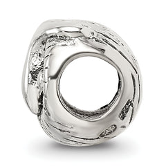 Sterling Silver Reflections Owl Head Bead