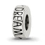 Sterling Silver Reflections Blue Crystal Dream Spacer Bead