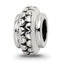 Sterling Silver Reflections Polished Grooved Gripper Bead