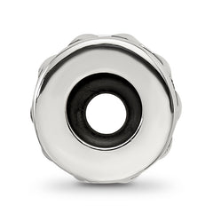 Sterling Silver Reflections Antiqued Hearts Gripper Bead