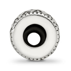 Sterling Silver Reflections Antiqued Bali Gripper Bead