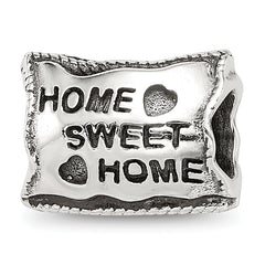Sterling Silver Reflections Home Sweet Home Bead