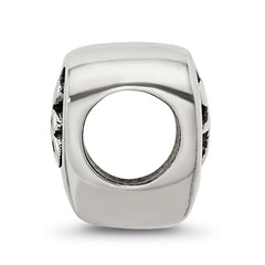 Sterling Silver Reflections 18 Heart Bead