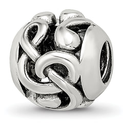 Sterling Silver Reflections Musical Notes Bead