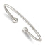 Reflection Beads Sterling Silver Bangle - Sophia Jewelers