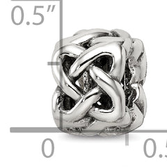 Sterling Silver Reflections Celtic Knot Bead