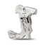 Sterling Silver Reflections Italy Country Shaped Bead