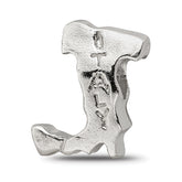 Sterling Silver Reflections Italy Country Shaped Bead