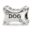 Sterling Silver Reflections Enamel Dog Bone CZ Bead