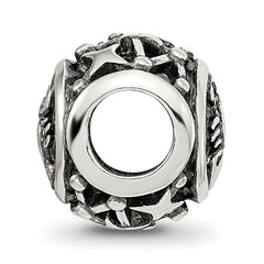 Sterling Silver Reflections Antiqued Zodiac Scorpio Bead