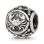 Sterling Silver Reflections Antiqued Zodiac Cancer Bead