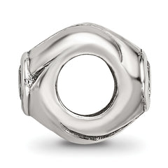 Sterling Silver Reflections CZ Bead