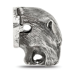 Sterling Silver Reflections Panther Hinged Bead