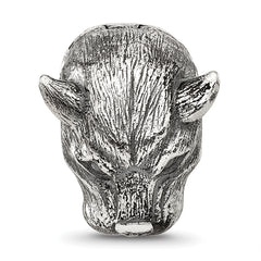 Sterling Silver Reflections Panther Hinged Bead