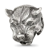 Sterling Silver Reflections Panther Hinged Bead