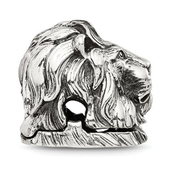 Sterling Silver Reflections Lion Hinged Bead